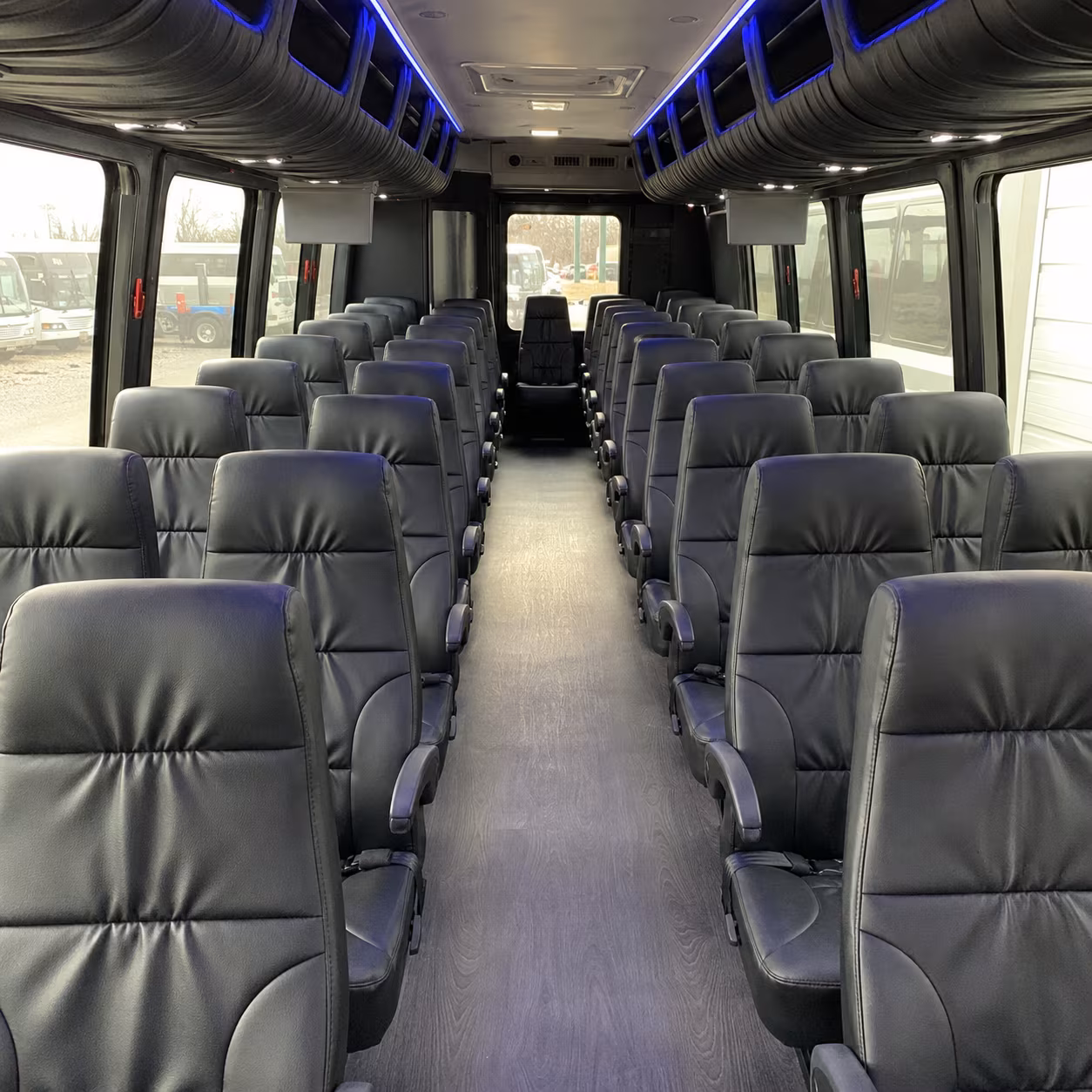 airport shuttle buses for wedding guests flying into rdu