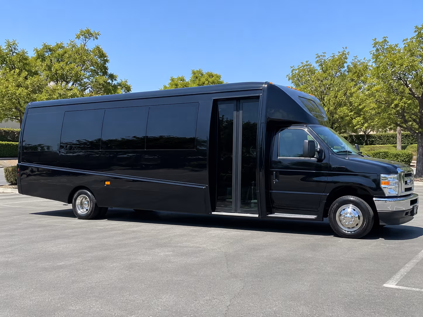 buses for cary school performing arts and competition transportation