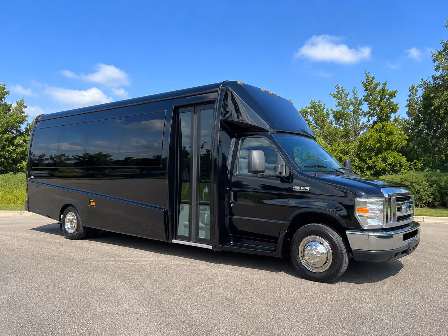 buses for college campus visits and high school group travel from cary