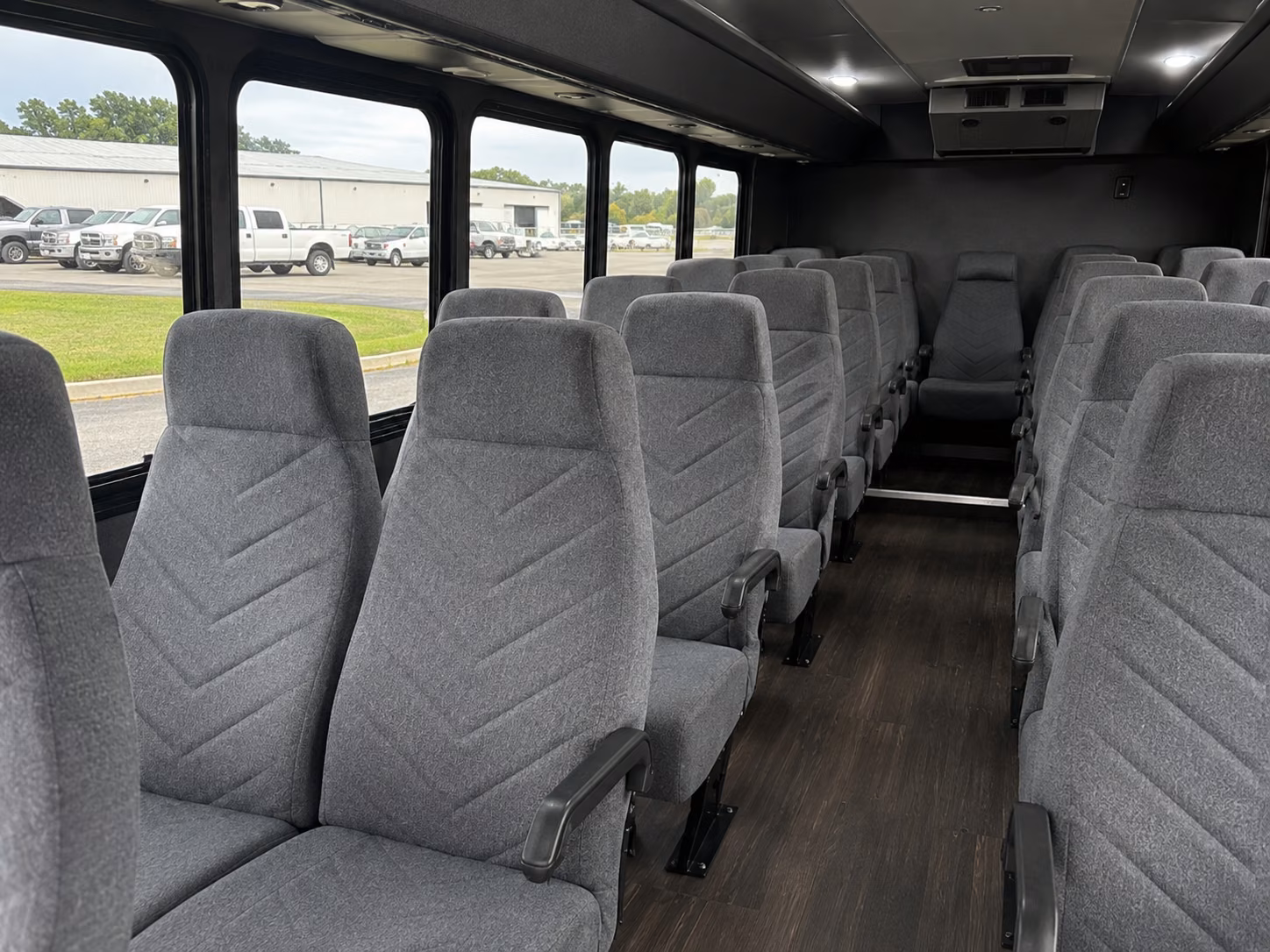 cary 15 passenger minibus inside