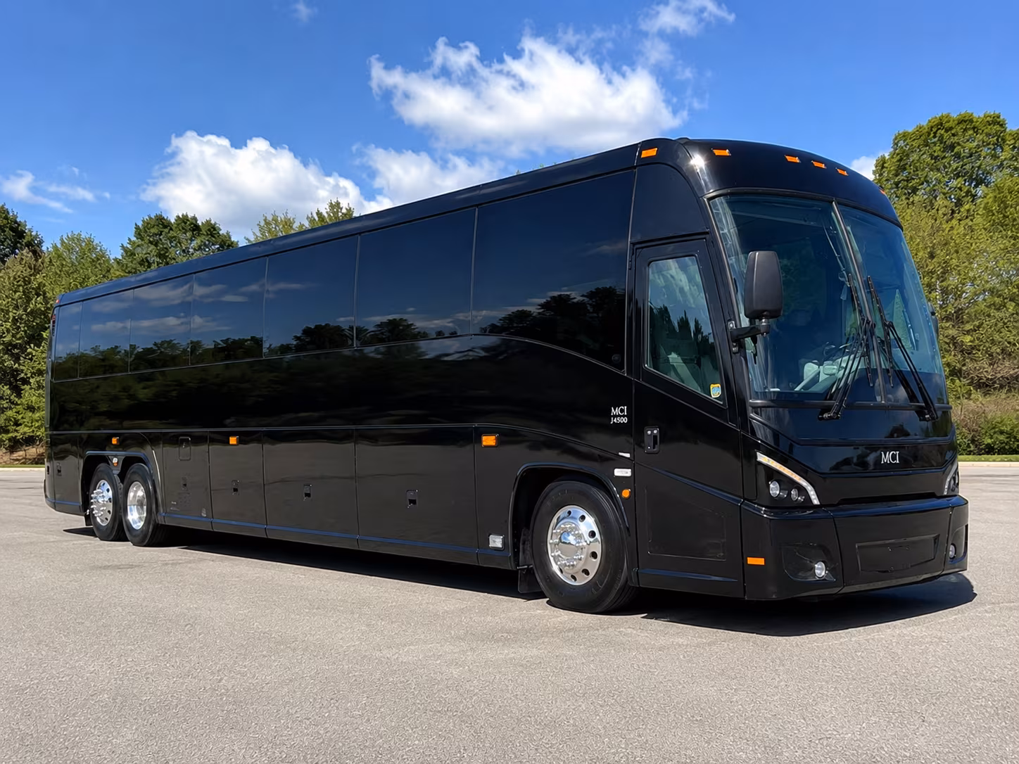 cary 56 passenger charter bus