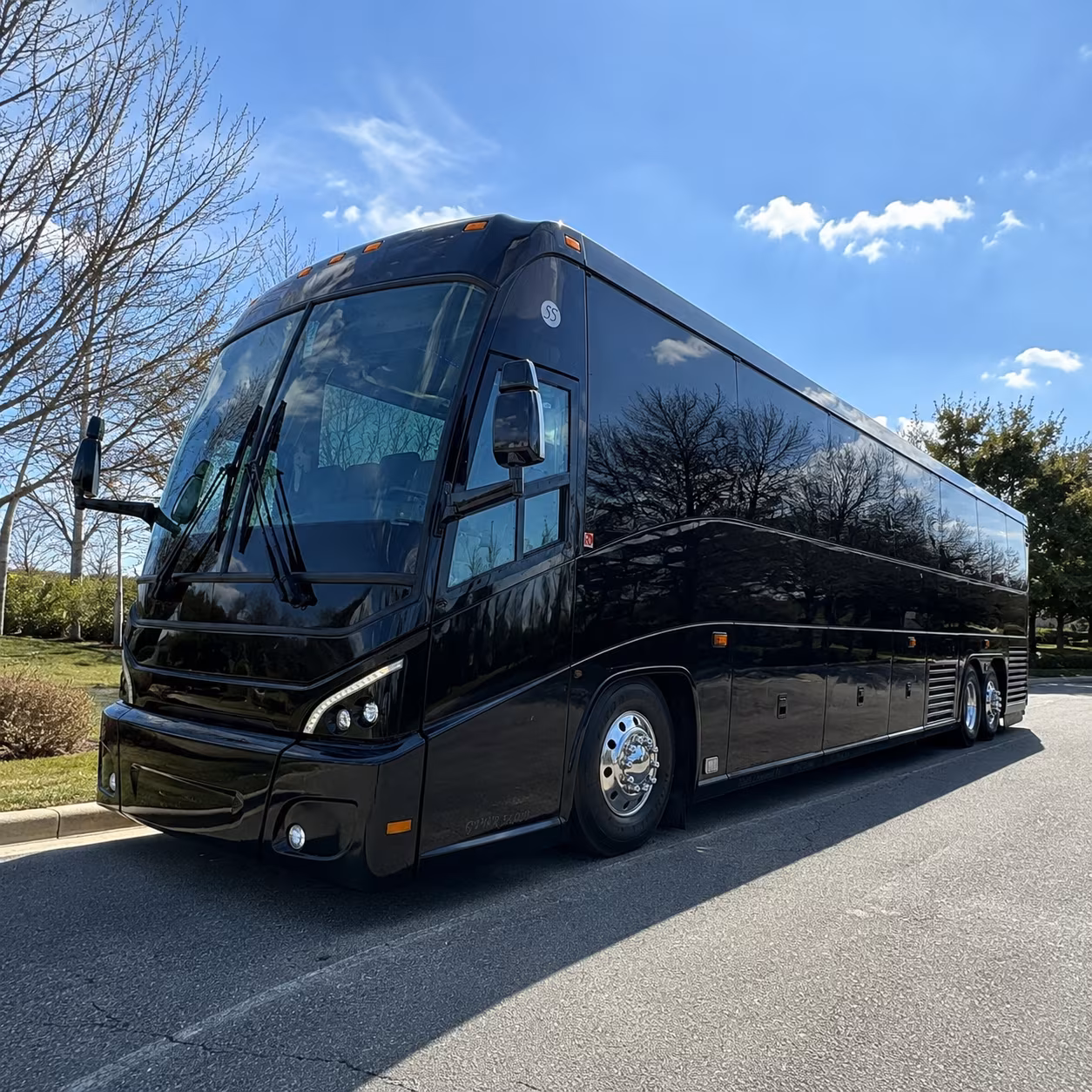 cary corporate event transportation onboard seating
