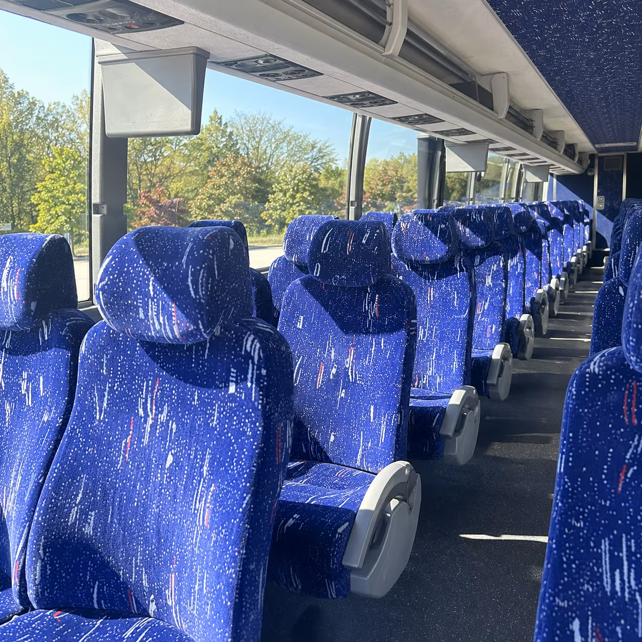 cary long distance transportation onboard seating