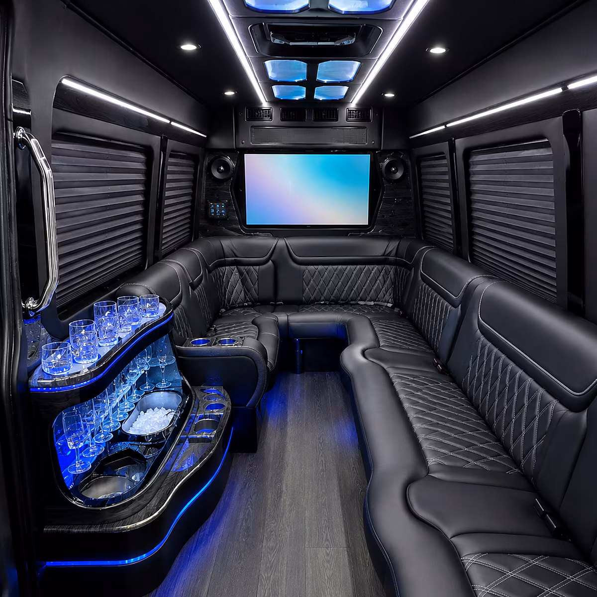 cary party bus rentals inside