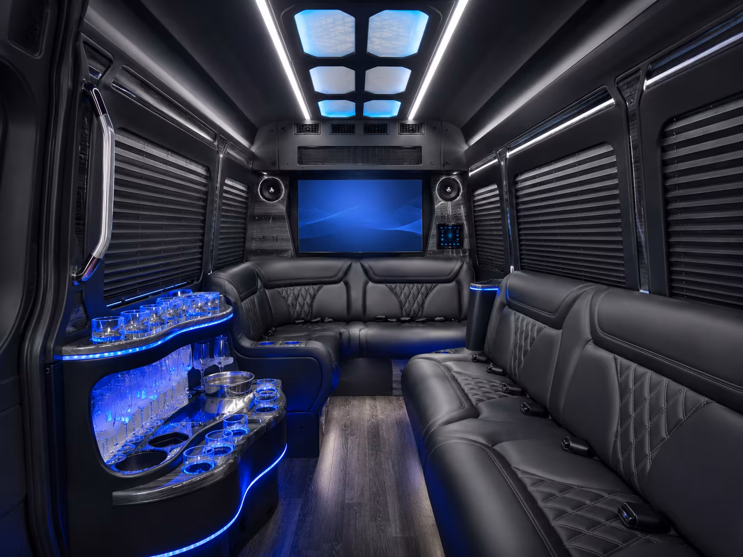 cary sporting event transportation onboard seating