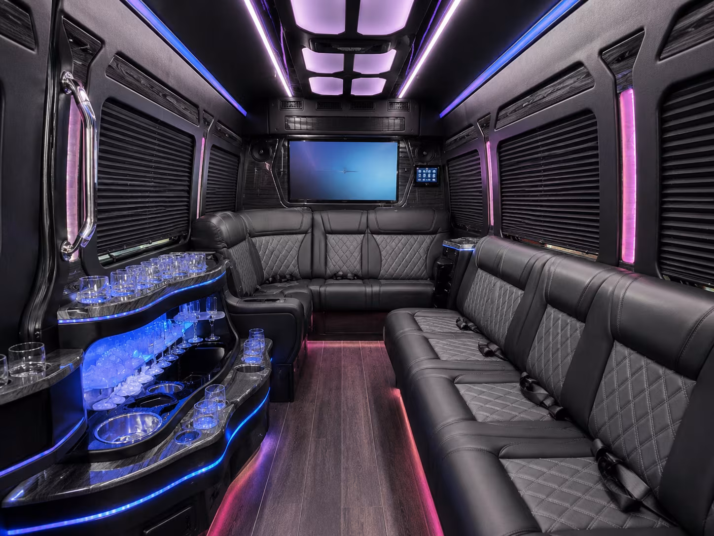 cary sprinter limousine interior