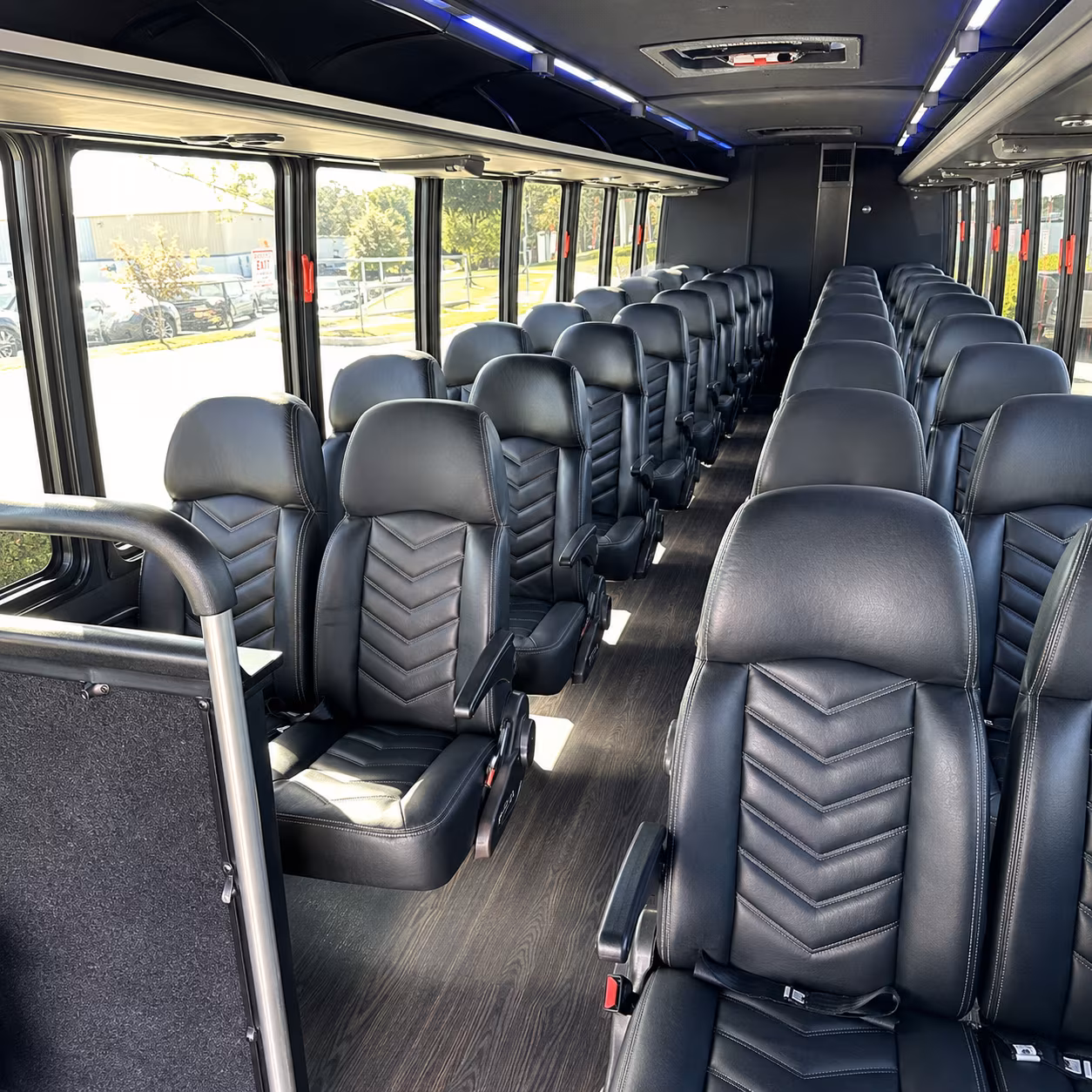cary wine tour brewery transportation onboard seating