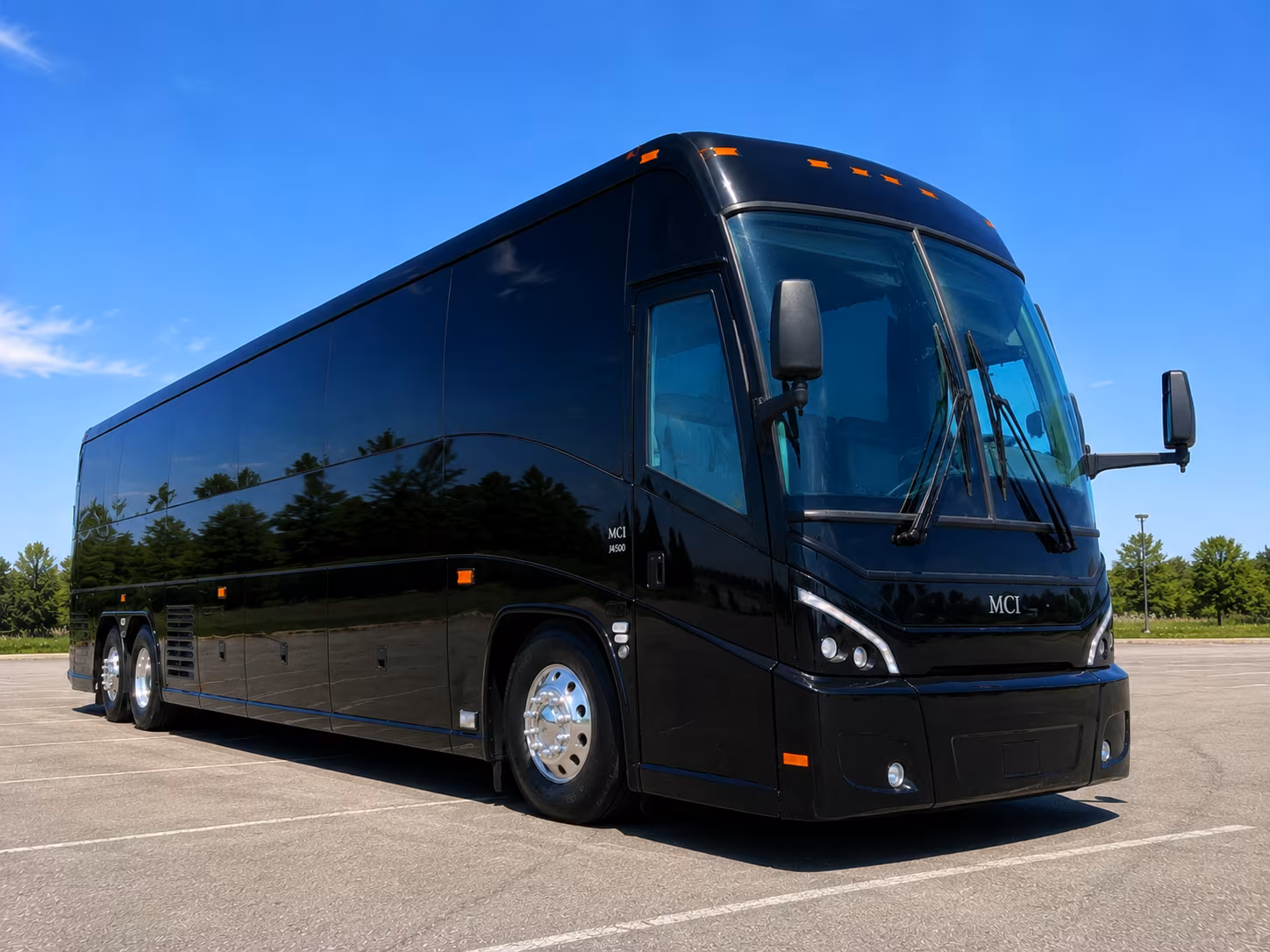 charter bus shuttles for cary office parks and corporate campuses