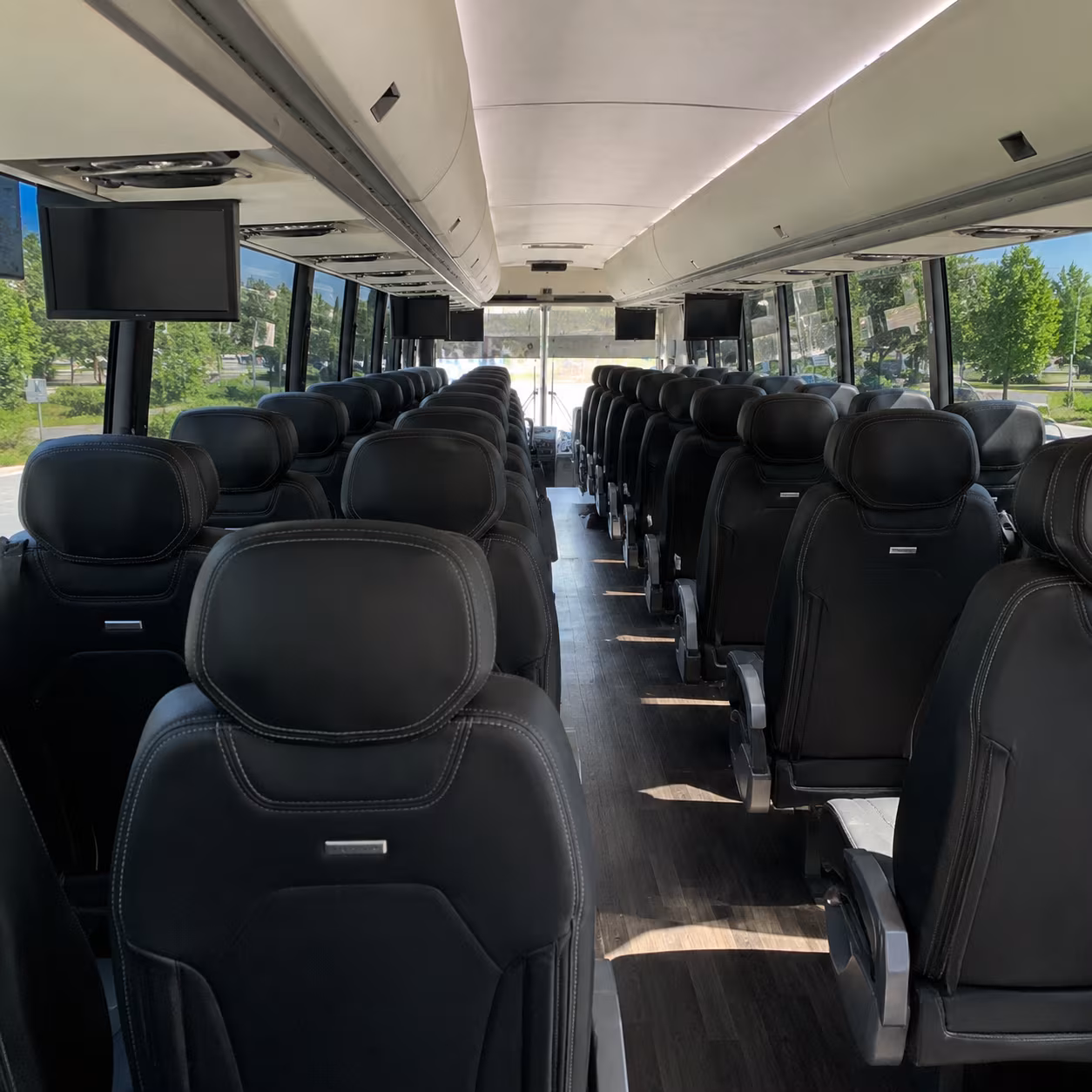 charter buses for cary church retreats and overnight trips