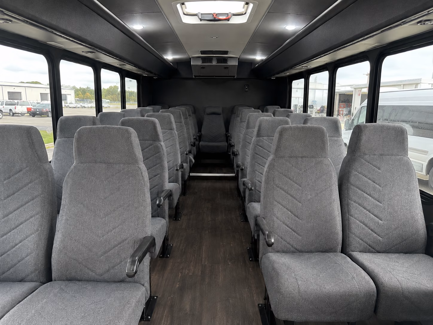 charter buses for large cary high school prom groups