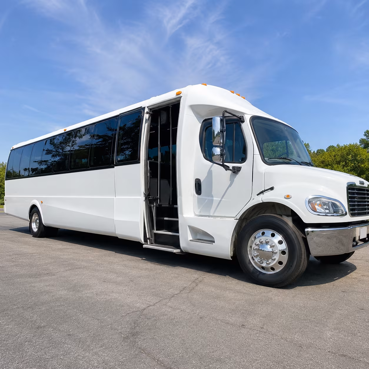 corporate airport transfer buses between cary and rdu