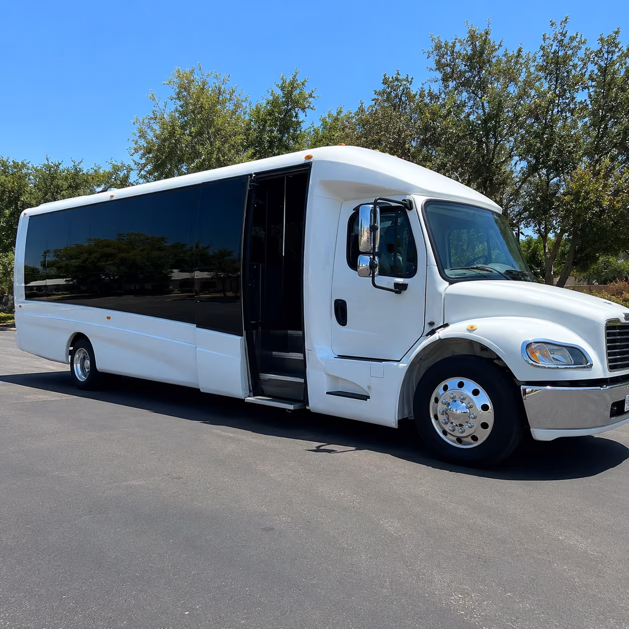 employee shuttle buses for cary s corporate campuses and office parks